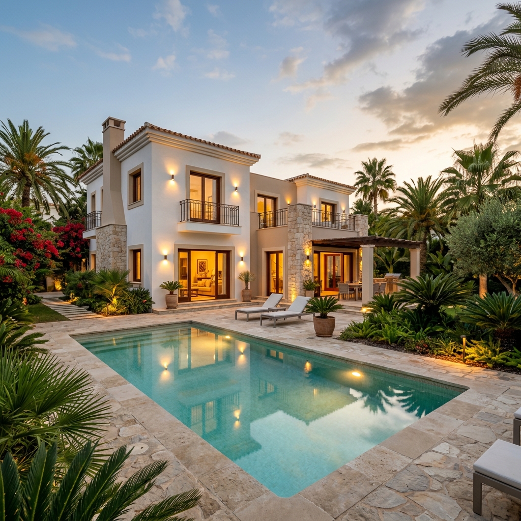 Villa with pool